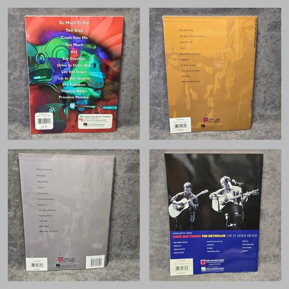 Cherry Lane Dave Matthews Band Sheet Music Easy Guitar Tablature Book with Riffs - Picture 6 of 6